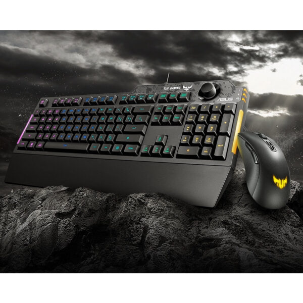 ASUS TUF Gaming K1 [Keyboard] + TUF Gaming M3 [Mouse] FREE TUF P1 - THE ULTIMATE FORCE SET