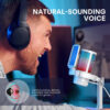 Maono DGM20 USB Microphone RGB Gaming USB Condenser Mic Noise Cancel RGB Light One key mute3.5mmj jack for PC Recording