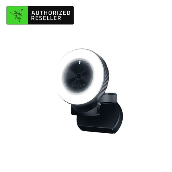 Razer Kiyo - Streaming Camera (High fps HD Video (720p 60fps/1080p 30fps, Multi-step ring light) [RZ19-02320100-R3M1]