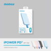 Momax iPower PD3 10000mAh Power Bank with USB-C Cable (2Y) IP118