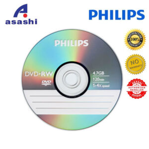 Philips DVD-RW / DVDRW / DVD RW SlimCase - 1pcs (PH-OP-DVD-RW/1) - 4.7GB 4x