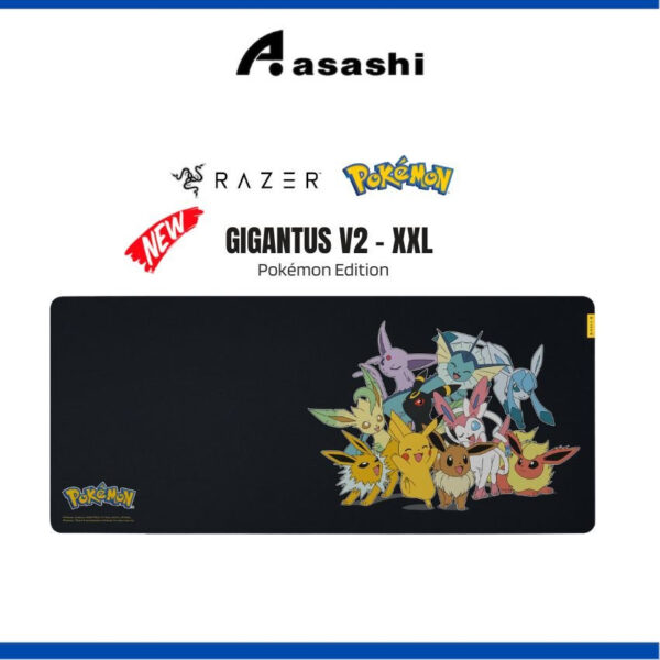 Razer Gigantus V2 – Pokemon Edition Pikachu Eevee