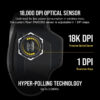CORSAIR DARK CORE RGB PRO Performance Wired / Wireless Gaming Mouse with SLIPSTREAM Technology - BLK - RGB CH-9315411-AP