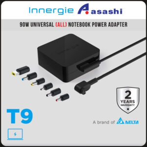 732d6f88b90d83b46fe5e6739d7aba4f.jpeg Innergie T9 90W Universal Laptop Power Adapter Charger (ADP-90NE BDA)