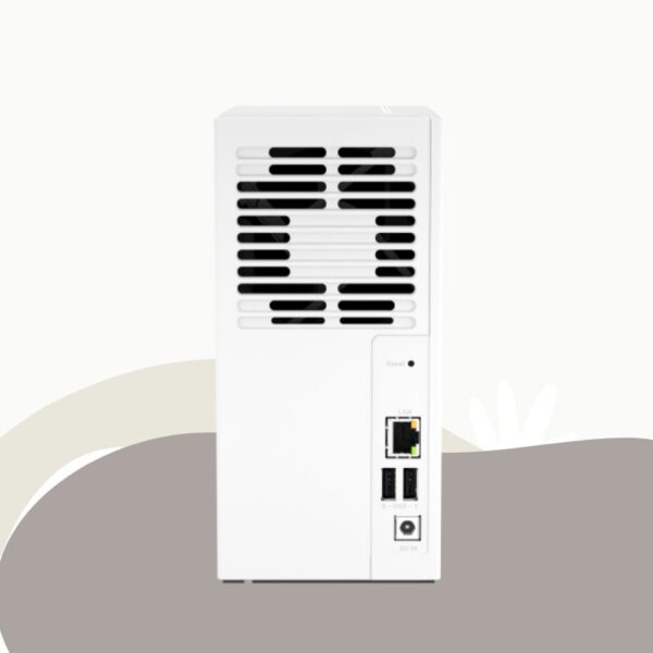 Qnap TS-233 2-Bay NAS System (ARM 4-core Cortex-A55 2.0GHz processor,2GB RAM,3.5" SATA HDDS, 1XUSB3.2,2XUSB2.0,1XGBE LAN