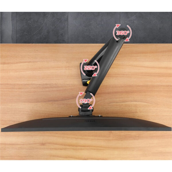 North Bayou F80 17 to 27 Inch Gas Strut Monitor TV Desktop