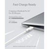 Anker PowerLine III Flow, 3ft / 6ft USB-C to USB-C Cable 100W