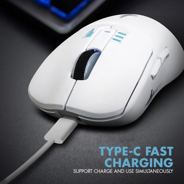Armaggeddon Mirage V Bluetooth 5.0 Wireless 2.4G Rechargeable 10000 CPI Gaming Mouse