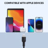 Aukey CB-KCL1 / CB-KCL2 Circlet CL Aramid Fiber Core USB-C to L Cable Type C PD Cable