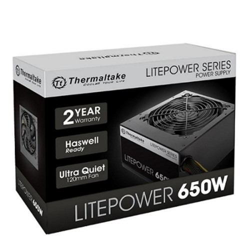Thermaltake LitePower 450w 550w 650w Power Supply - 3Yrs Warranty