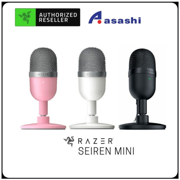 Razer Seiren Mini Ultra Compact Condenser Portable Gaming Microphone