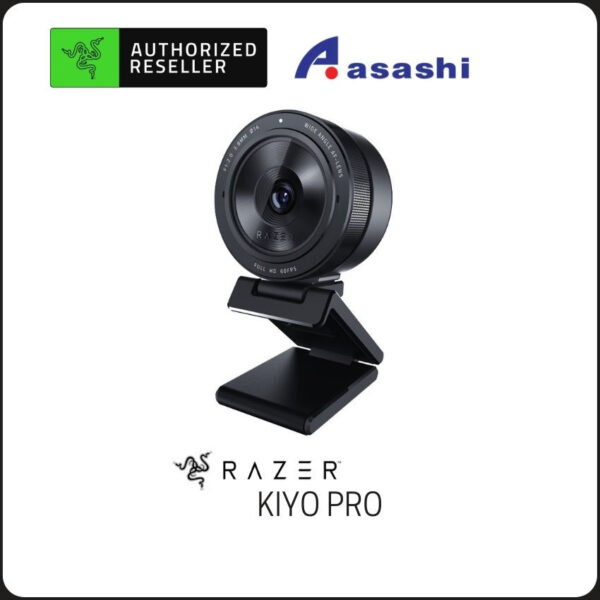 Razer Kiyo Pro (Adaptive Light Sensor 1080p 60FPS, HDR-enabled 30FPS) RZ19-03640100-R3M1