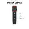 Vinnfier VF WM5000UB Wireless UHF Microphone Plug & Play Handheld Microphone Karaoke Audio 12 hours