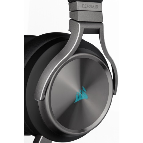 CORSAIR Virtuoso RGB Wireless 7.1 Virtual Surround High-Fidelity Headphone SE, Gun Metal ( CA-9011180-AP )