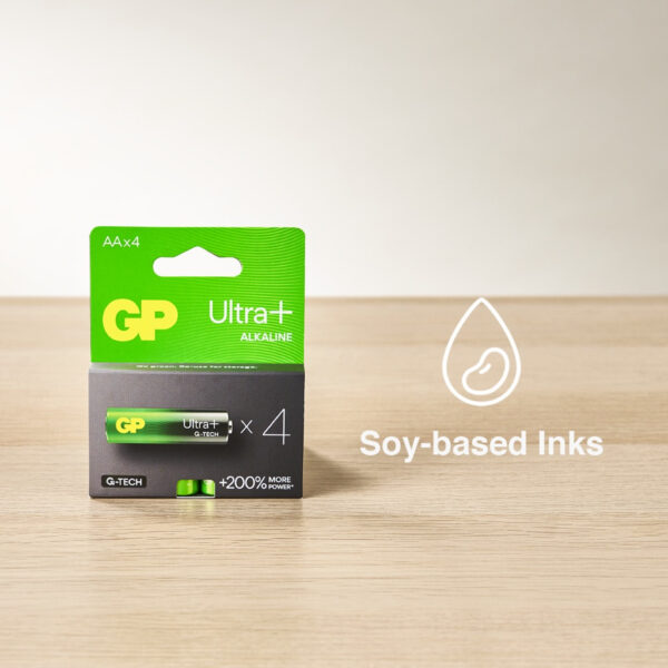 GP Ultra Plus Alkaline AAA / AA [ Card of 4s ] / GP Ultra+ Alkaline GPPCA15UP200 (AA) GPPCA24UP178 (AAA)