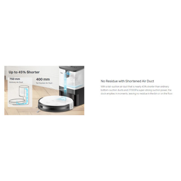 7f7beebee5eb769006687914ef3a4ecf.jpeg TP-Link Tapo RV10 Plus Robot Vacuum & Mop + Smart Auto - Empty Dock