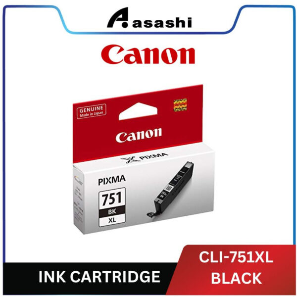 Canon CLI-751XL BLACK/CYAN/YELLOW/MAGENTA Ink Cartridge