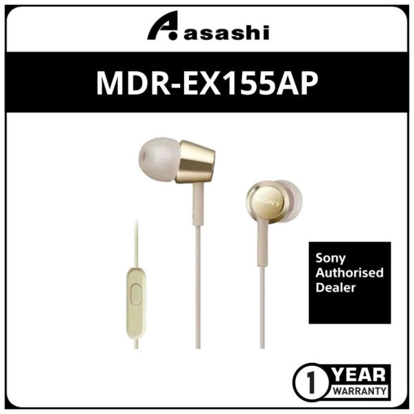 825cf9f3bb14fc6a03fd31f854c57c76-1.jpeg Sony EX155AP In-Ear Headphones MDR-EX155AP