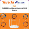 Tenda TX9 AX3000 Dual Band Gigabit Wi-Fi 6 Router