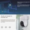 Ezviz H8C 2K⁺ 1440P Pan & Tilt Rotate 360° Outdoor Smart Color Night Vision Two Way Talk Wi-Fi Camera