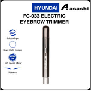 84a7747268adc417a43aa3d7c83940a7.jpeg HYUNDAI Electric Rechargeable Eyebrow Trimmer FC-033 BK