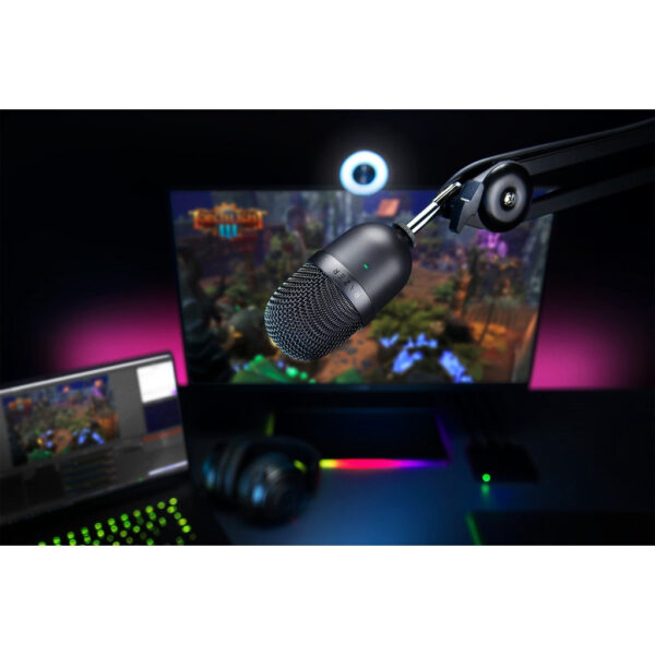 Razer Seiren Mini Ultra Compact Condenser Portable Gaming Microphone