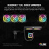 Corsair iCUE LINK H100i RGB 240mm | H150i RGB 360mm Liquid CPU Cooler w/ iCUE LINK System Hub