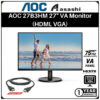 AOC 27B3HM 27" / 27B1H 27" VA Monitor (HDMI, VGA)