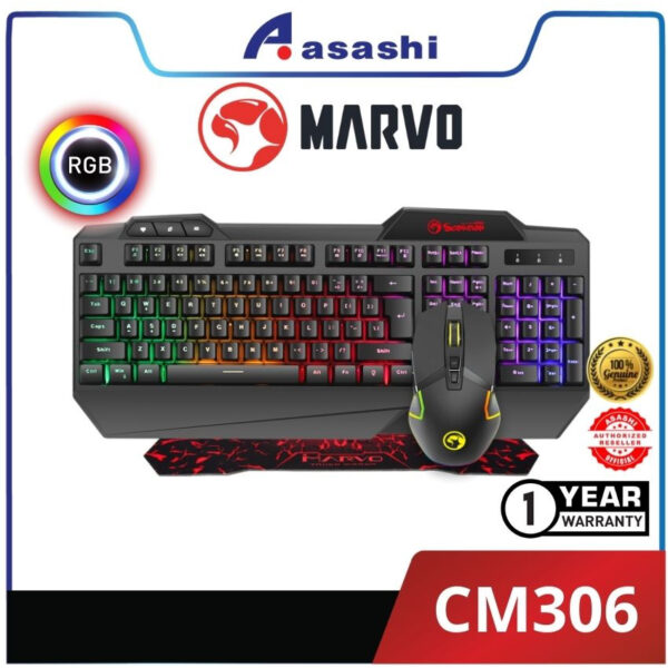 Marvo MK-CM310 | CM310 / CM306 / CM409 / KM409 / MH-01 | MH01 Gaming Combo Pack