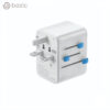 ENERGEA Bazic Goport Travel Adapter, 2A3C 28W - WHITE