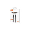 Recci 08CC PD 100W / 08CL PD 20W Aluminum Alloy Braided Type-C to Type-C / Type-C to L Fast Charging Cable 1.2M