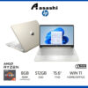 HP 15s-eq2195AU (BLUE) / 15s-eq2196AU (GOLD) / 15s-eq2197AU (SILVER) - (AMD Ryzen 3-5300U/8G D4(1 Extra Slot)/512GB SSD/