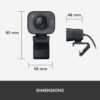 Logitech StreamCam Full HD 1080P Streaming Webcam (Graphite & Off White)