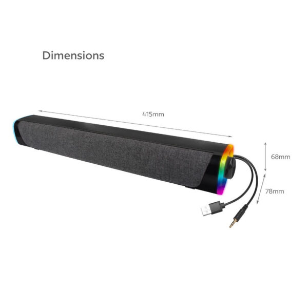 Vinnfier Hyperbar U30 BT USB Powered Soundbar