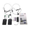 Vinnfier FlipGear WM2200 DUO U Professional Universal UHF Wireless Handsfree Microphone