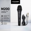 Vinnfier FlipGear M200 Plug and Sing Here Steel Microphone 4M Wired Mic for Karaoke