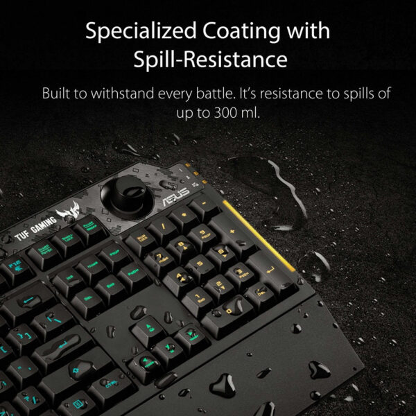 ASUS TUF Gaming K1 [Keyboard] + TUF Gaming M3 [Mouse] FREE TUF P1 - THE ULTIMATE FORCE SET