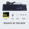 Armaggeddon SMK-12R RGB Kestrel Black Switch / Blue Switch / Red Switch Mechanical Keyboard