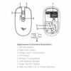 Alcatroz Airmouse Pro 5C Silent Click 2.4G Wireless Mouse