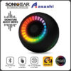 SonicGear Sonic Pod TWS Wireless Bluetooth 5.0 Mini Portable Speaker| Premium Sound App Control RGB Lighting