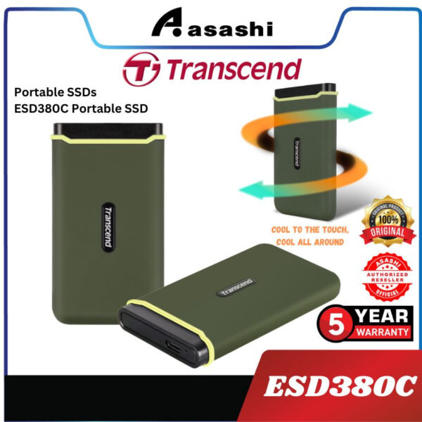 Transcend  ESD380C 1TB/2TB/4TB USB3.2 Gen2 x2 Type-C Portable SSD