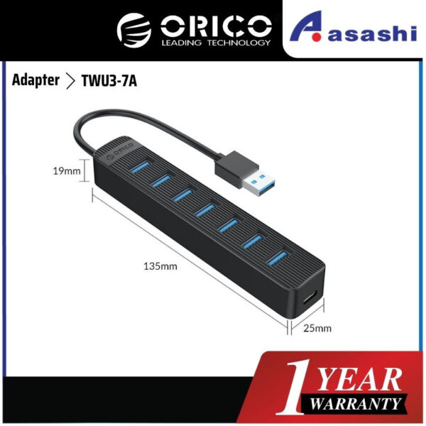ORICO W5P FL01 FL02 AH-A13 SHC-U3 TWU3 TWC3 MH4PU-P MH4U-U3 F7U-U3 4 port Type-C USB-C USB3.0 USB HUB SWITCH