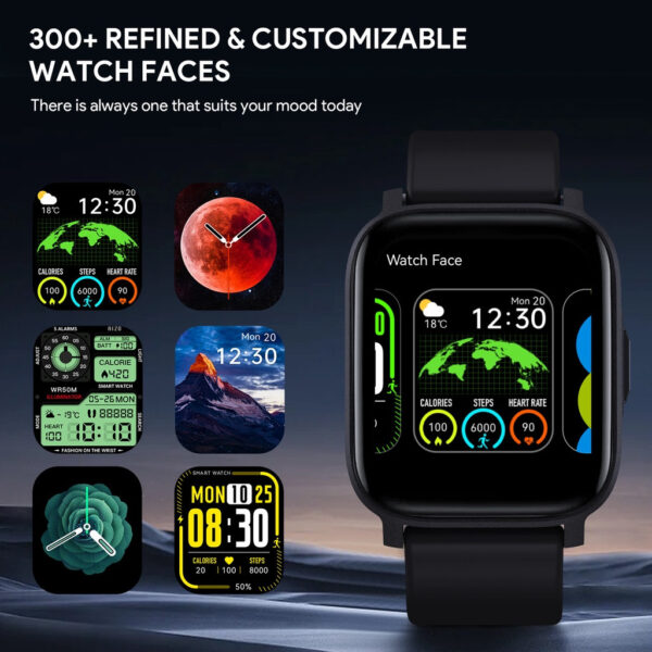 Aukey SW-1S Smart Watch 1S Fitness Tracker Water Resistance 30 sports mode Bluetooth call  health monitoring