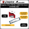 Kingston NV2 250GB / 500GB / 1TB / 2TB  M.2 2280 QLC PCIE Gen4 x4 NVMe SSD