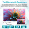Promate ProLink4K2 HD-MI to HD-MI Cable 4K/60Hz (V2.0), 48bit/px, Gold Plated 1.5m,3.0m,5.0m