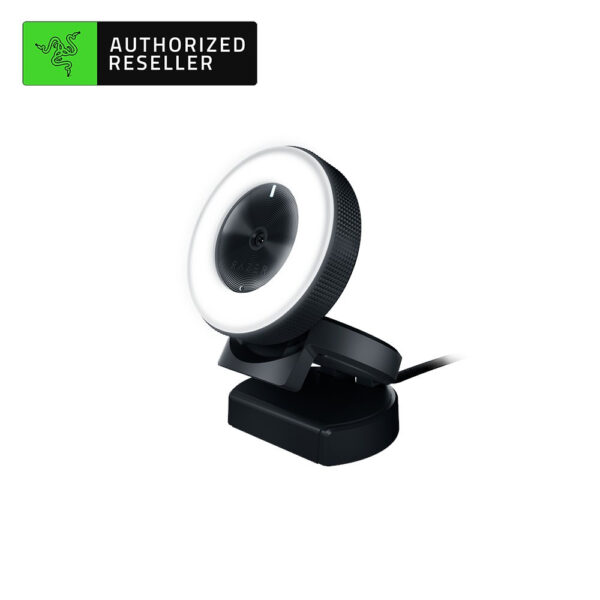 Razer Kiyo - Streaming Camera (High fps HD Video (720p 60fps/1080p 30fps, Multi-step ring light) [RZ19-02320100-R3M1]