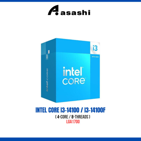Intel Core i3-14100 i3-14100F (4-Core/8-Threads) Intel CPU Processor LGA1700