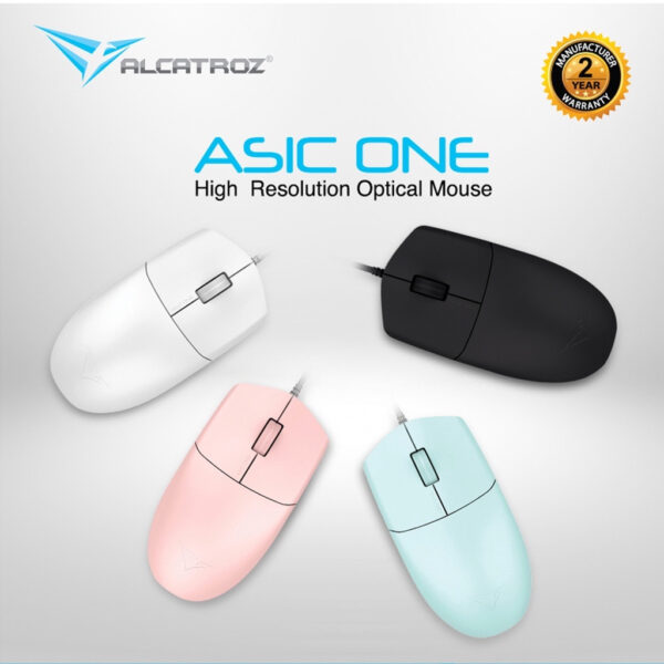 Alcatroz Asic 1 / Asic One 1600 CPI Wired USB Mouse