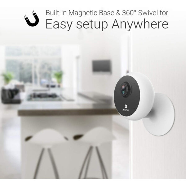EZVIZ H1C 2MP 1080P H.265 32/64/128/256GB Indoor Wi-Fi CCTV IP Camera , Support 256GB ,Wide-Angle , Night Vision (CCTV)