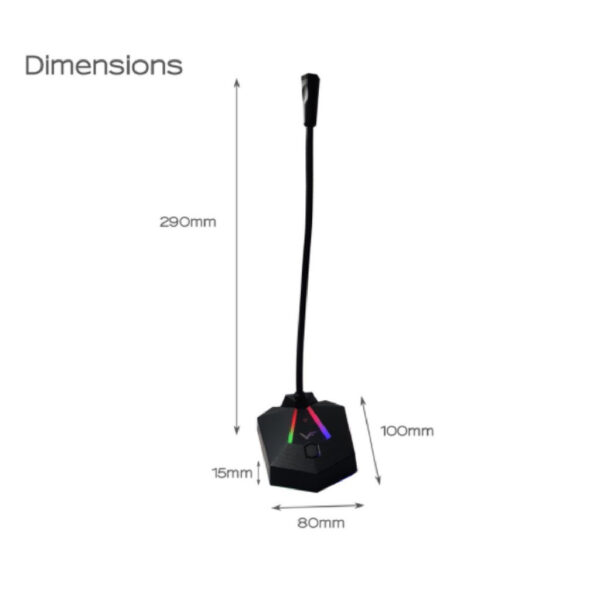 Vinnfier DM100 / DM 100 Multimedia Microphone Suitable Online Singing